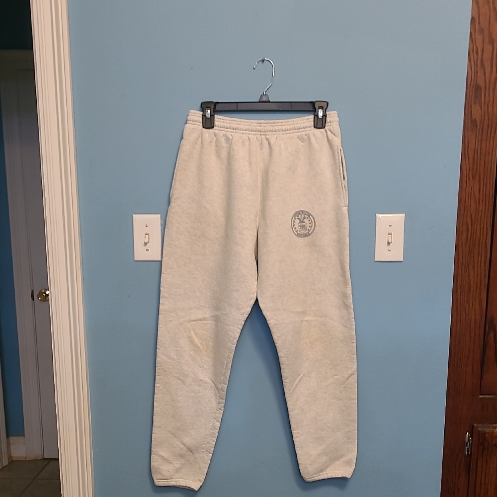 Gray Sweatpants with Air Force Logo
